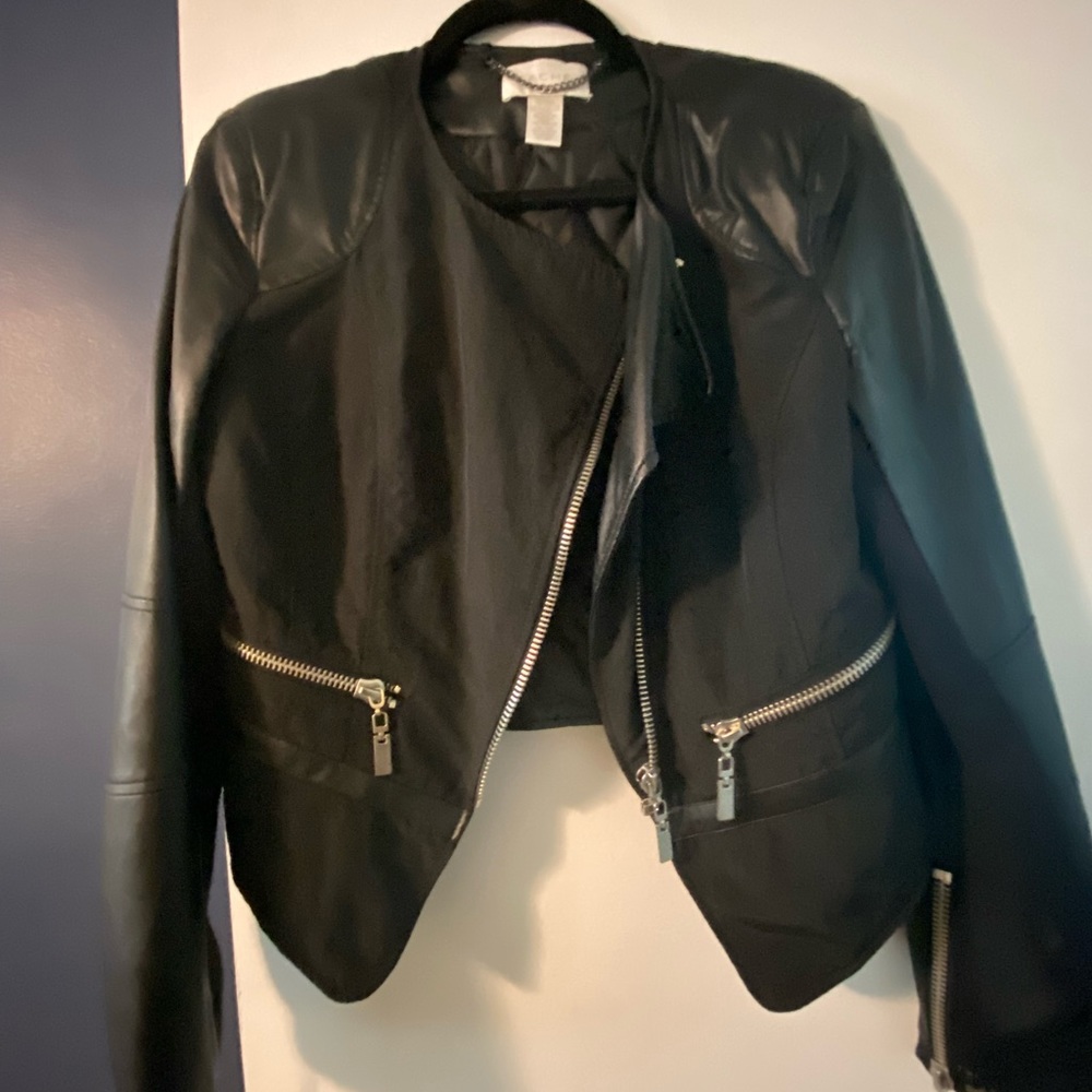 Cache leather jacket